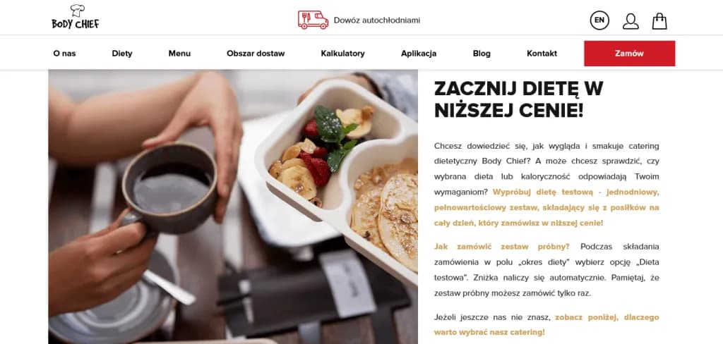 Ile kosztuje catering Chodakowskiej? Sprawdź ceny i opcje dietetyczne